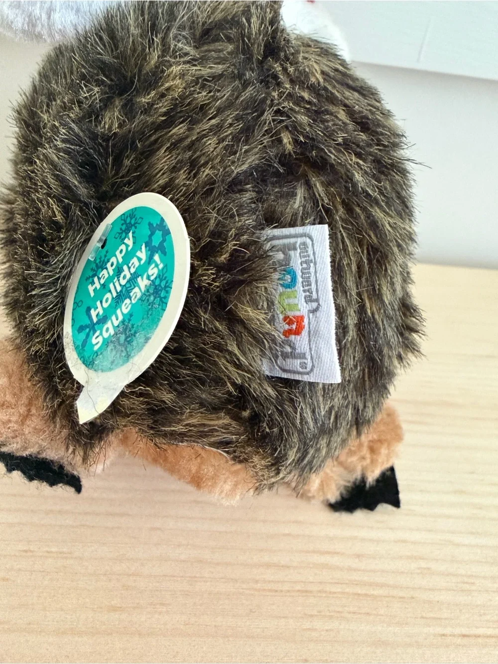 Dog Toy Santa Christmas Hedgehog NWT (OS)